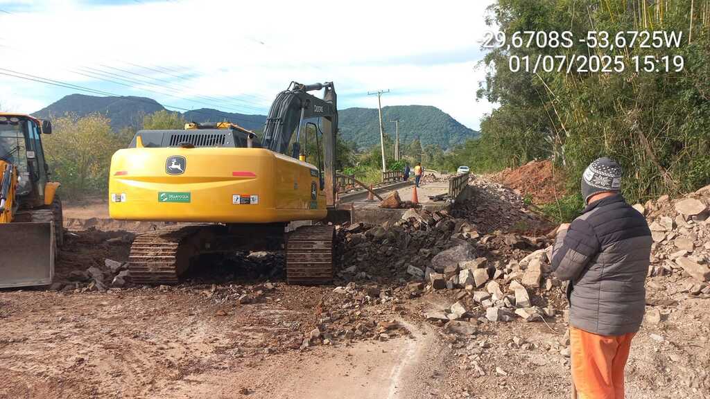 Daer pretende liberar tráfego na Estrada de Arroio Grande nesta quarta-feira
