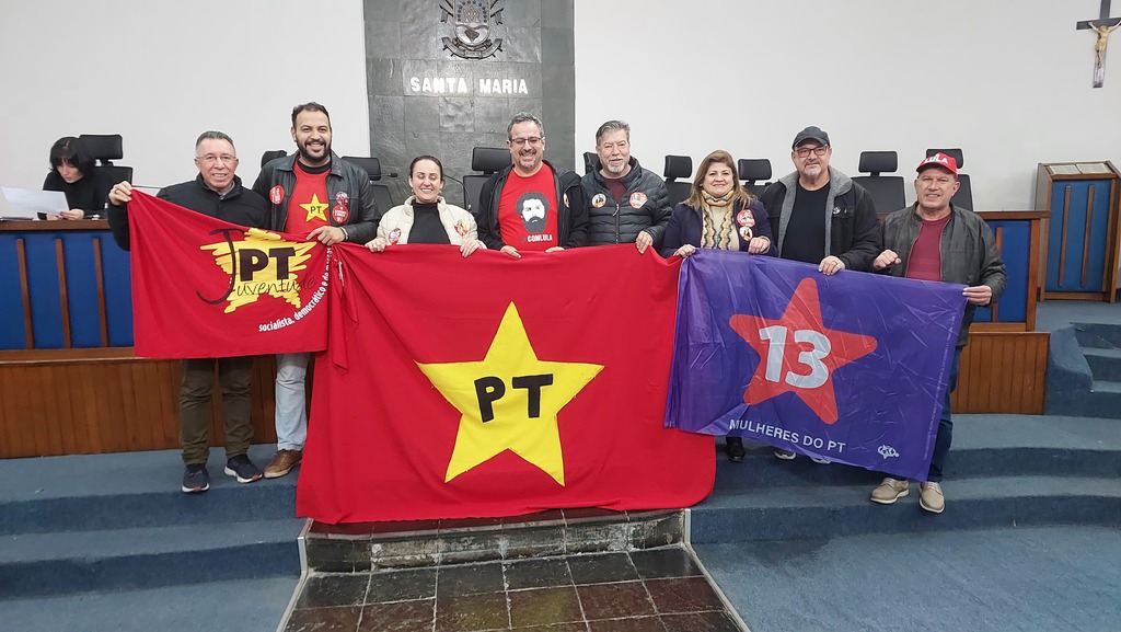 Vereador Sidi Cardoso confirma favoritismo e é eleito presidente do PT em Santa Maria