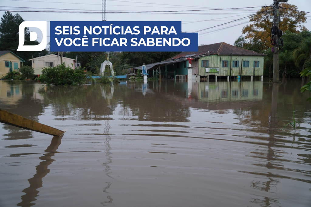 Santa Maria e outros quatro municípios da região têm decretos de emergência reconhecidos pelo governo federal e outras 5 notícias