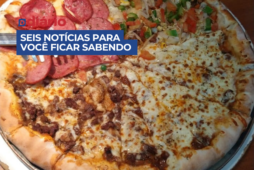 Saiba como participar do sorteio do Dia da Pizza em Santa Maria e outras 5 notícias