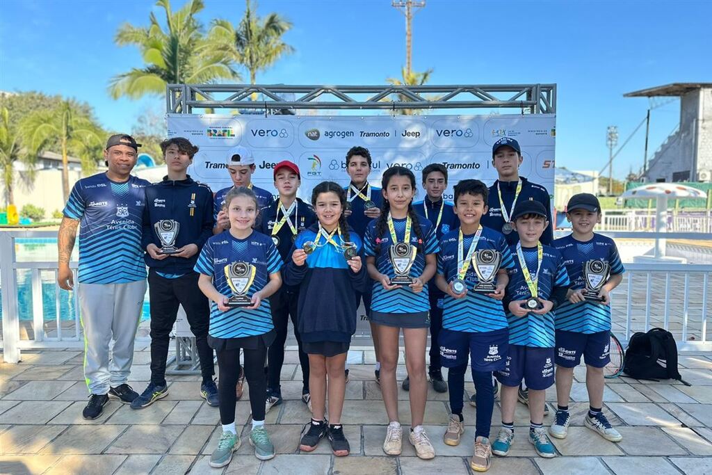 Equipe do ATC se destaca na 6ª etapa do Circuito de Tênis Gaúcho