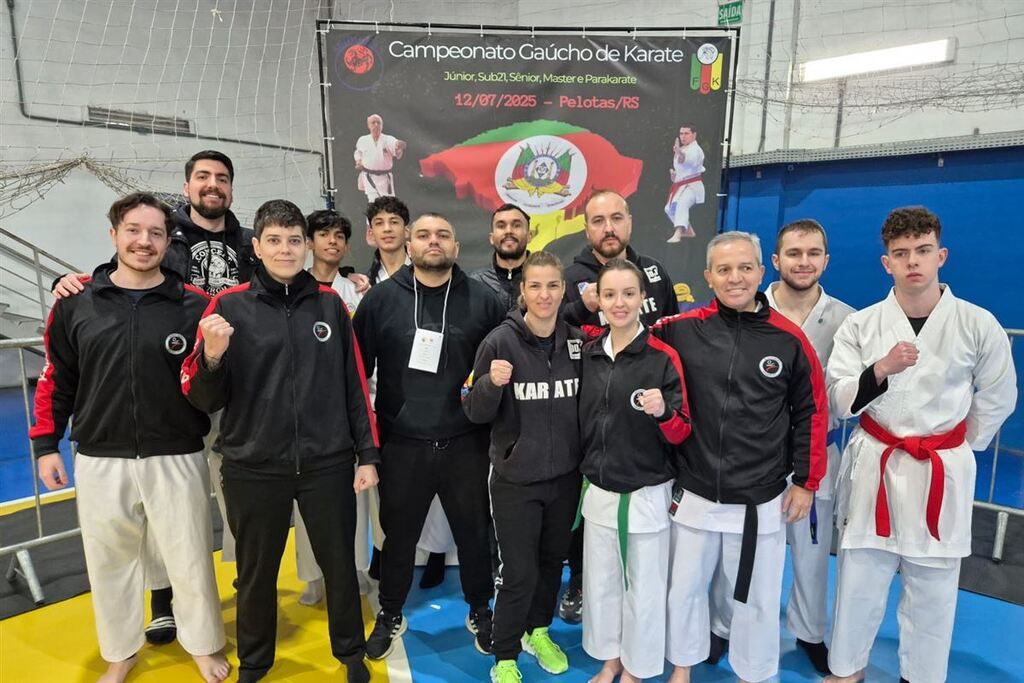 Equipe Karatê Sul conquista medalhas em competição estadual