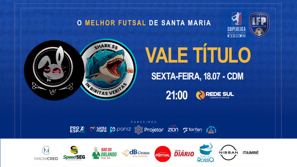 Confira como foi Coelhos x Shark 55 pela final da Superliga Masculina de Futsal Pro