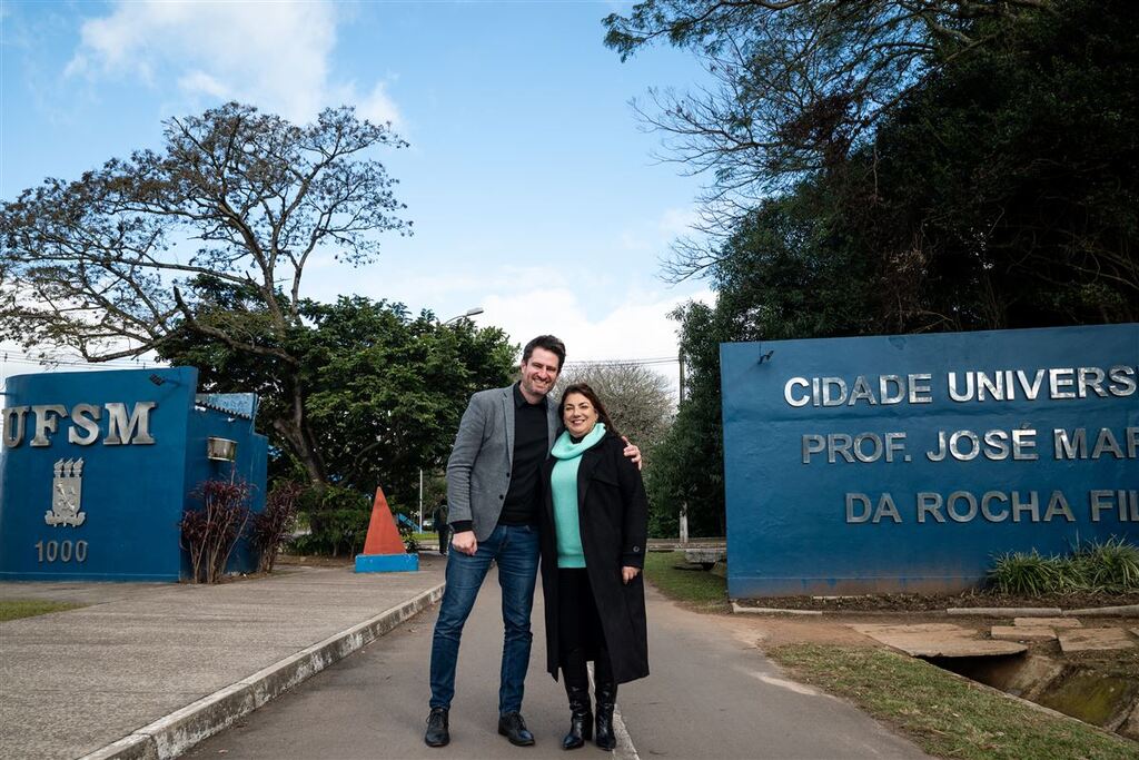 UFSM confirma Martha Adaime e Tiago Marchesan em lista tríplice da Reitoria