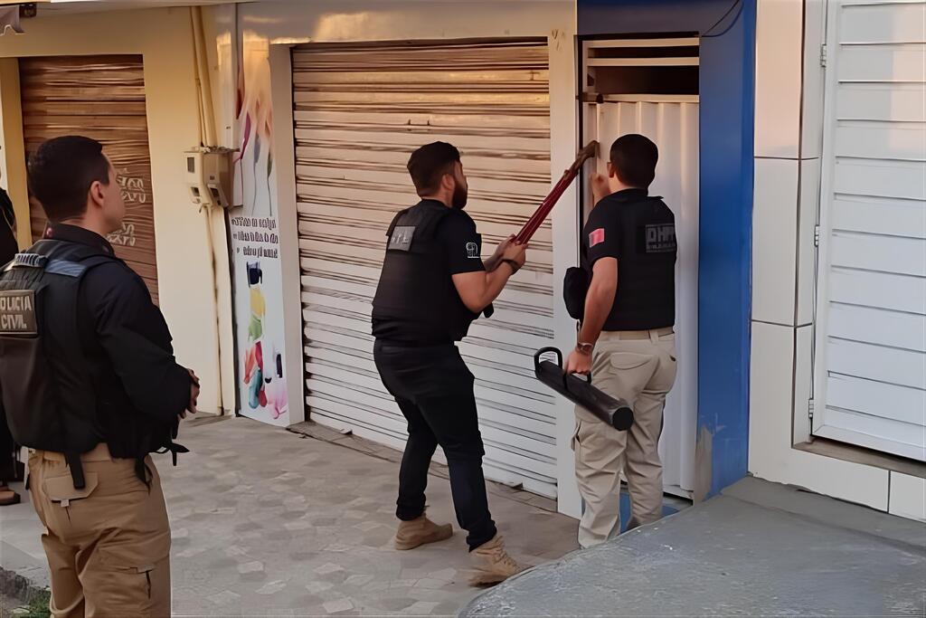 Foto: Polícia Civil (Divulgação) - Local da prisão no município de Guarabira, interior da Paraíba.