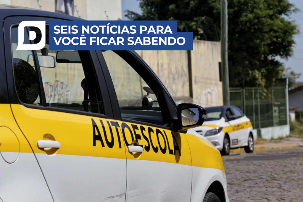 título imagem CNH Social: 70 moradores de Santa Maria são selecionados para obter a habilitação gratuita e outras 5 notícias para você ficar sabendo