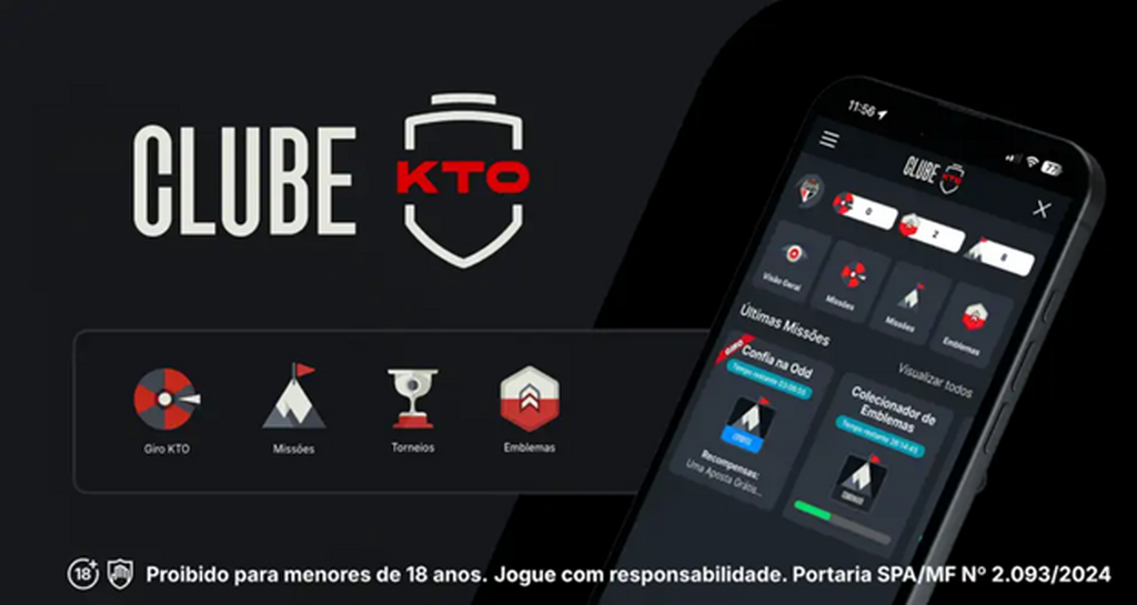 KTO lança programa de recompensas para apostas em esportes e jogos como o ‘tigrinho’