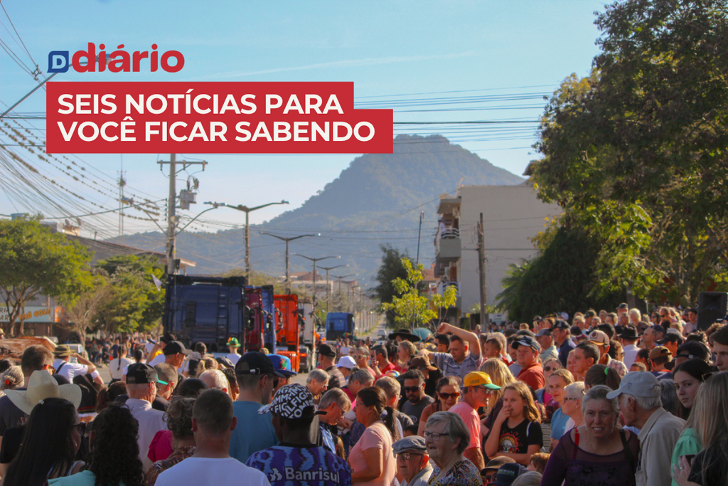 Com baile e moto passeio, Agudo celebra Dia do Colono e Motorista a partir desta sexta e outras 5 notícias pra você ficar sabendo