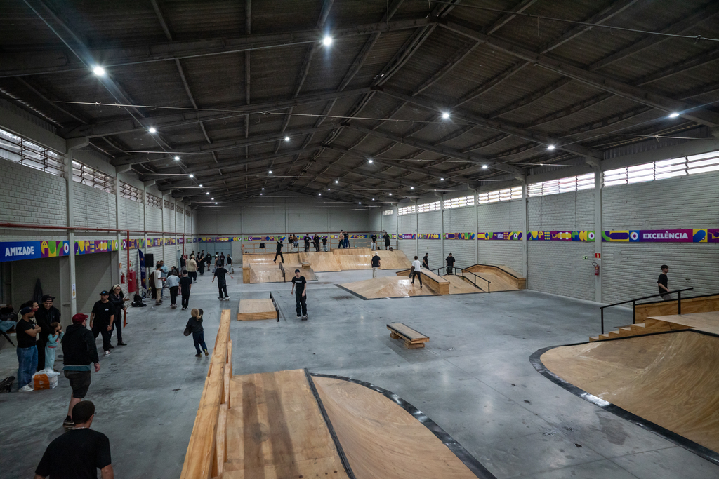 Pista de skate coberta do CDM é palco de competição estadual neste final de semana