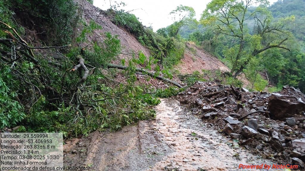 Foto: Defesa Civil de Faxinal do Soturno - 