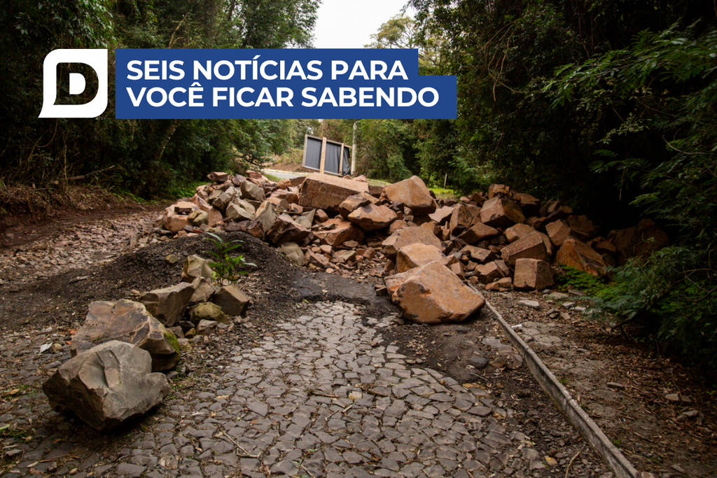 Lançada licitação para recuperação da estrada do Perau e outras 5 notícias para você ficar sabendo 