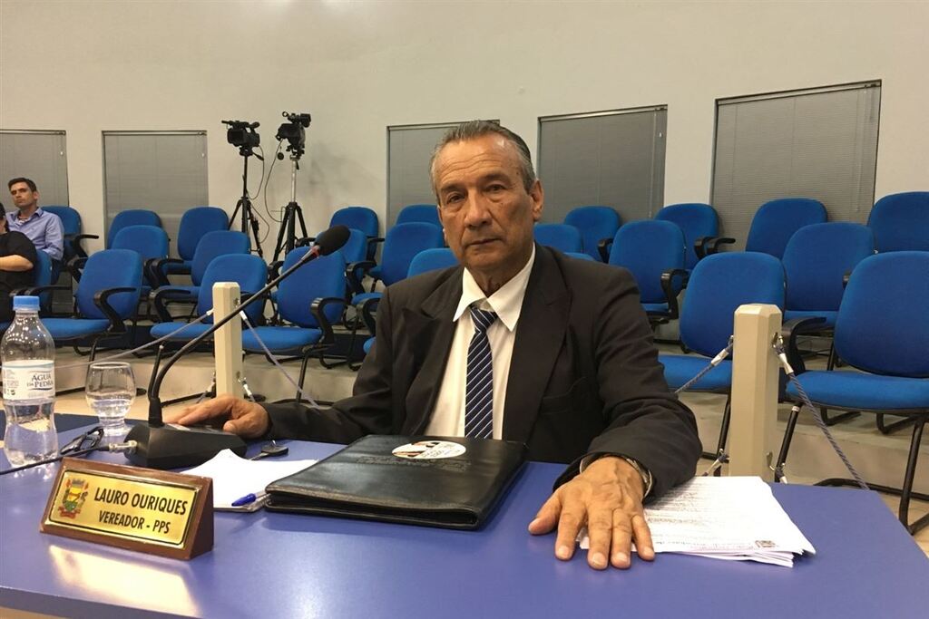 Morre ex-vereador Lauro Ouriques, em São Sepé, aos 77 anos