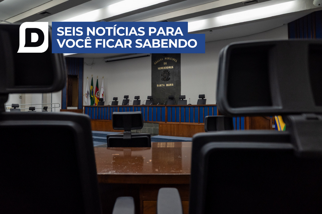 Produtividade no Legislativo: confira o que apresentou cada vereador no primeiro semestre e outras 5 notícias pra você ficar sabendo
