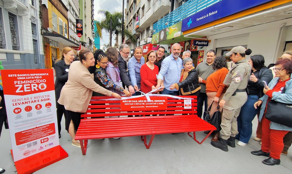 título imagem Santa Maria deve implementar o projeto dos Bancos Vermelhos nas escolas municipais, diz vice-prefeita Lúcia Madruga