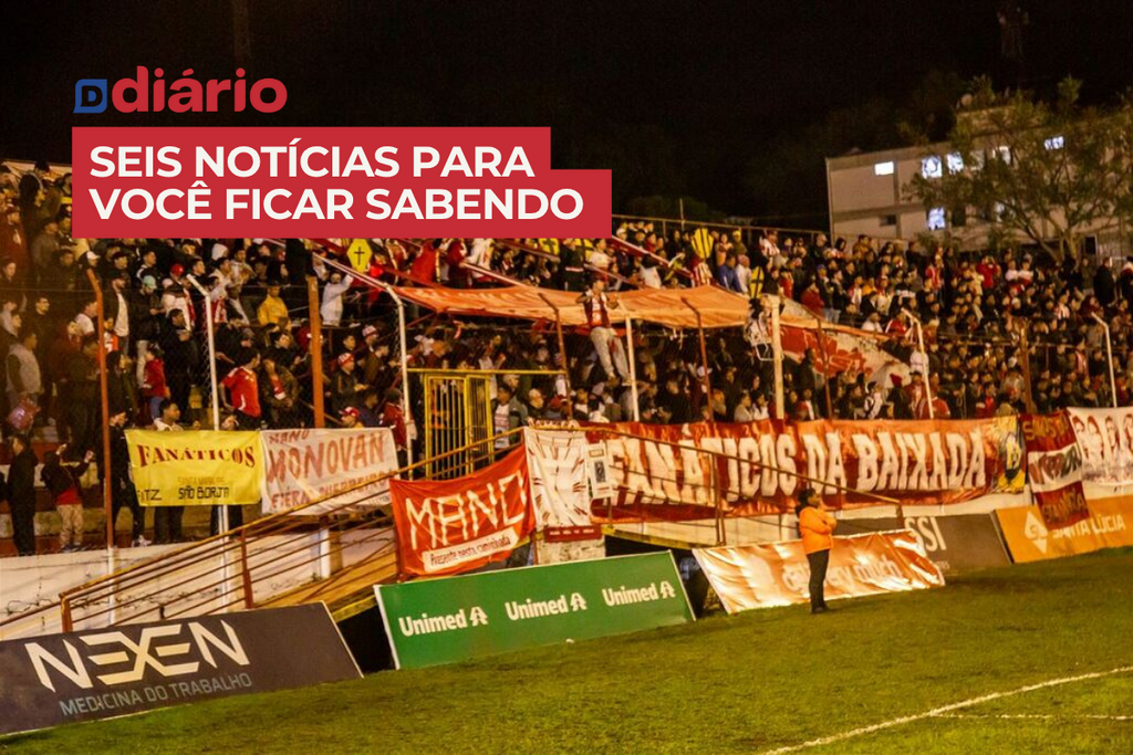 Torcida do Inter-SM estará presente no jogo em Veranópolis e outras 5 notícias para você ficar sabendo