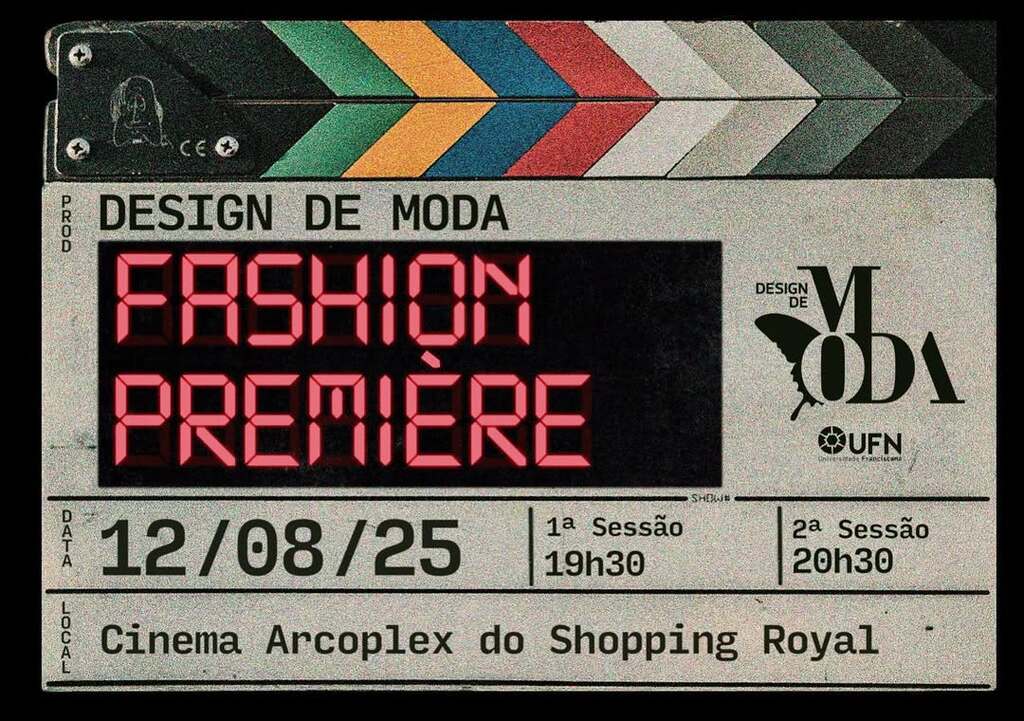 Desfile da UFN leva criações inspiradas em filmes ao Royal Plaza Shopping