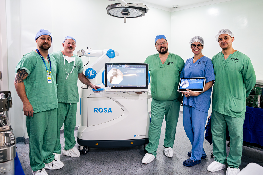 Clínica COSM realiza a primeira cirurgia robótica de quadril do centro-sul do Rio Grande do Sul