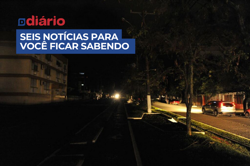 título imagem Sancionada lei que obriga concessionárias a indenizarem consumidores após 24 horas sem luz no RS e outras 5 notícias pra você ficar sabendo