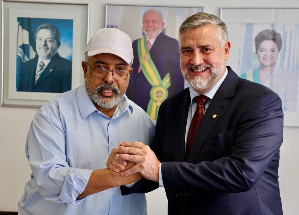 Foto: Thiago Coelho (Divulgação) - Senador Paulo Paim (à esq.) e Paulo Pimenta (à dir.)