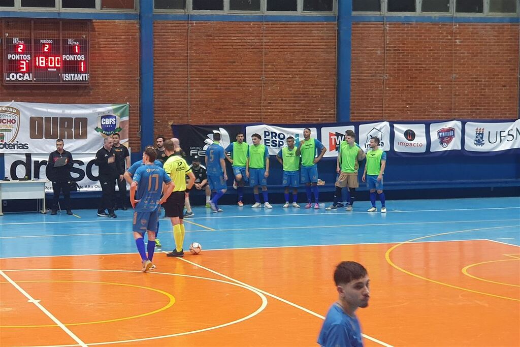 título imagem UFSM Futsal/Grupo Felice encara o Russo Preto em Não-Me-Toque