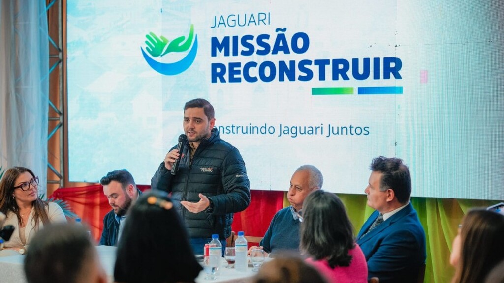 Vice-governador anuncia R$ 12 milhões em investimentos para Jaguari e participa de agenda em Santa Maria