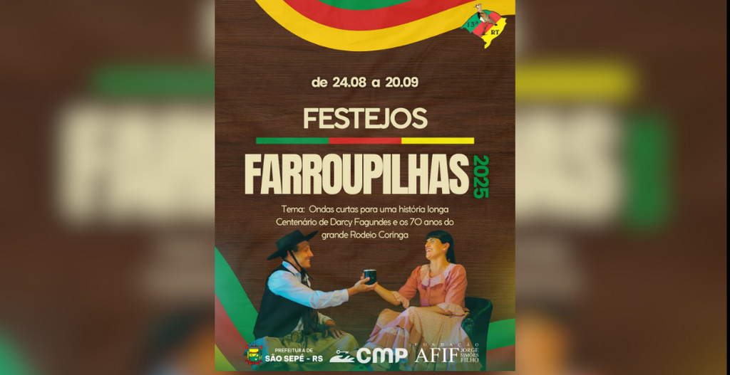 título imagem São Sepé anuncia programação dos festejos farroupilhas; evento inicia ainda em agosto