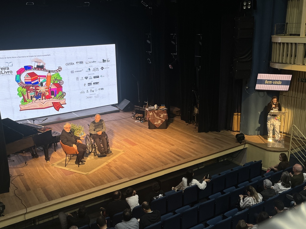 título imagem 52ª Feira do Livro abre edição com programação cultural em Santa Maria