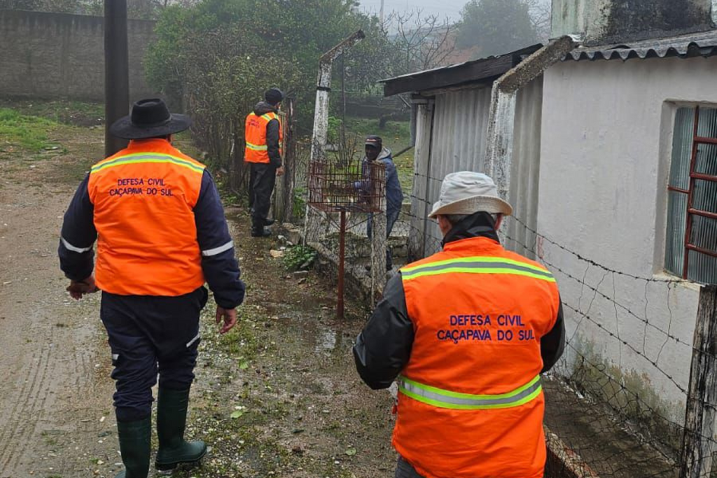 Foto: Defesa Cívil de Caçapava do Sul (Divulgação) - 