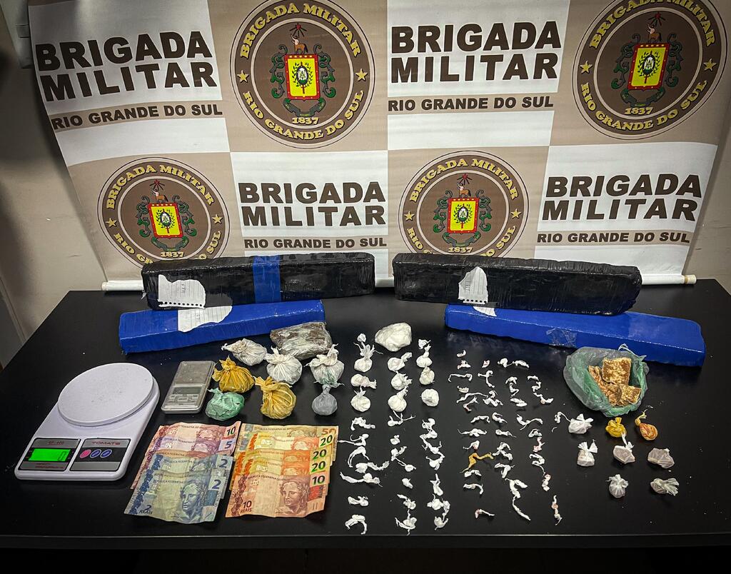título imagem Jovem é presa com drogas em operação da Brigada Militar em Santa Maria