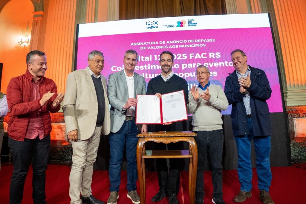 Foto: Maurício Tonetto/Secom - Repasse foi anunciado na segunda-feira (26) em evento no Palácio Piratini