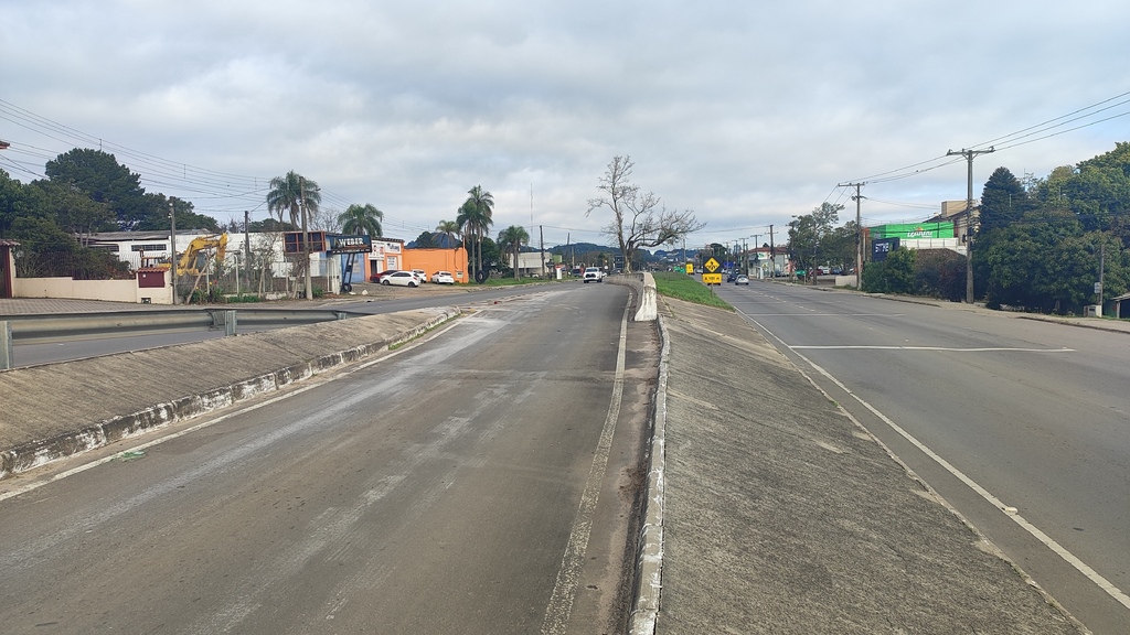 Foto: Mateus Rossato (Diário) - Imagem de um dos pontos no Pé de Platano, próximo às 9h desta quarta (27).