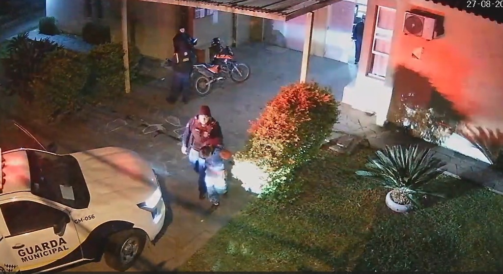 Foto: Ciosp (Reprodução) - Suspeito foi detido na madrugada desta quarta-feira dentro da UBS Wilson Paulo Noal. Nada foi roubado