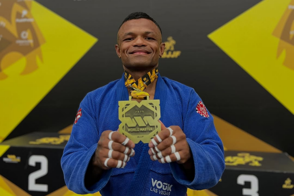 Santa-mariense Lucas Pulga conquista bronze no Mundial de Jiu-Jitsu em Las Vegas