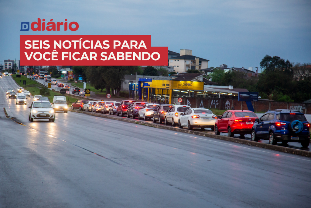 Acordo prevê reabertura de retornos na Faixa Velha de Camobi e outras 5 notícias