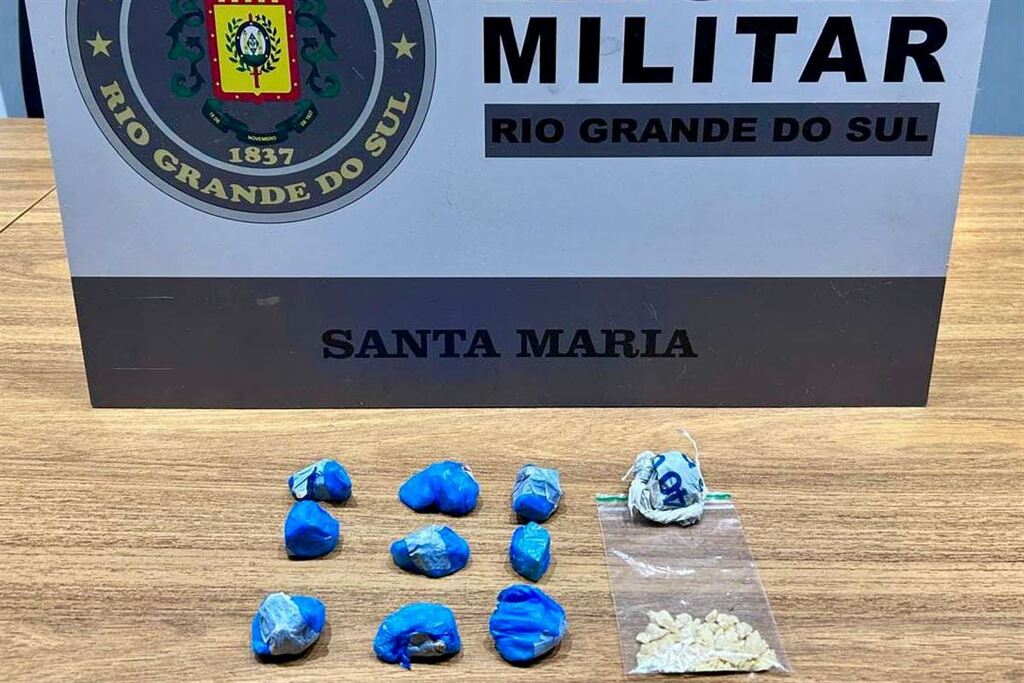 título imagem Jovem é preso com porções de crack em Santa Maria
