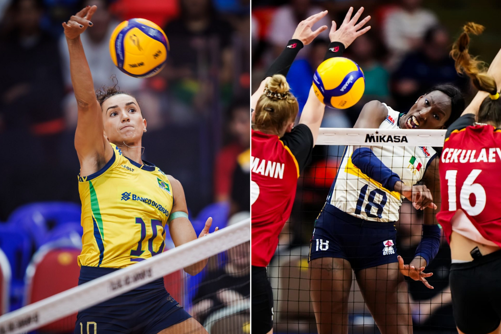 título imagem Brasil encara seleção invicta há 34 jogos na semifinal do Mundial de vôlei feminino