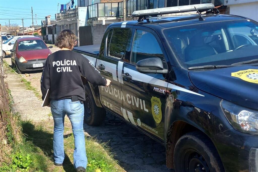 Foto: Policia Cívil - Ação foi realizada em diversos pontos de Santa Maria