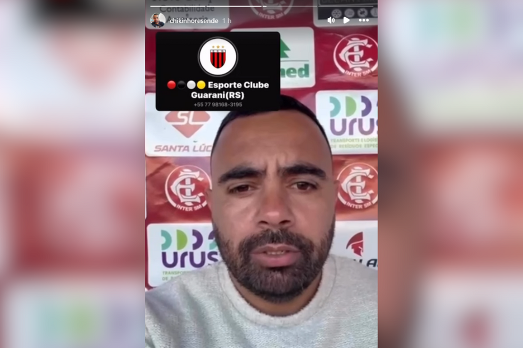 Foto: Reprodução - Chiquinho fez alerta em suas redes sociais