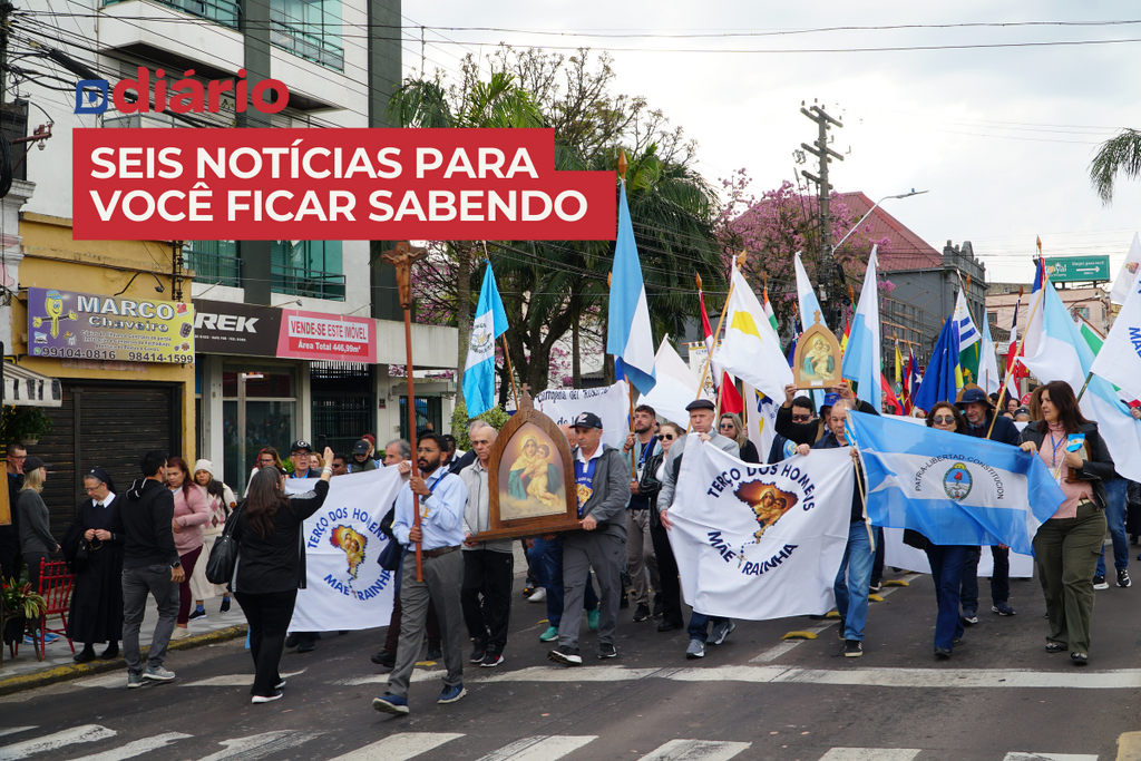 Mais de 2 mil fiéis participam da Romaria da Primavera e outras 5 notícias para você ficar sabendo