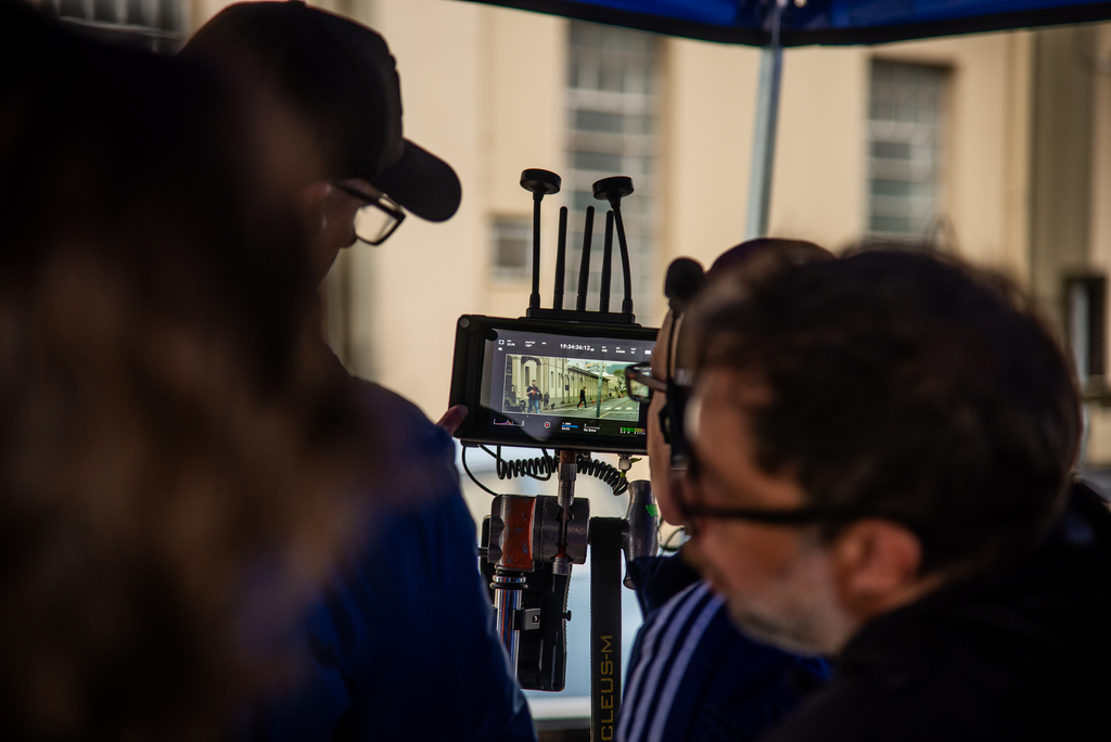 título imagem Santa Maria volta aos anos 50 e vira set de cinema para o filme 