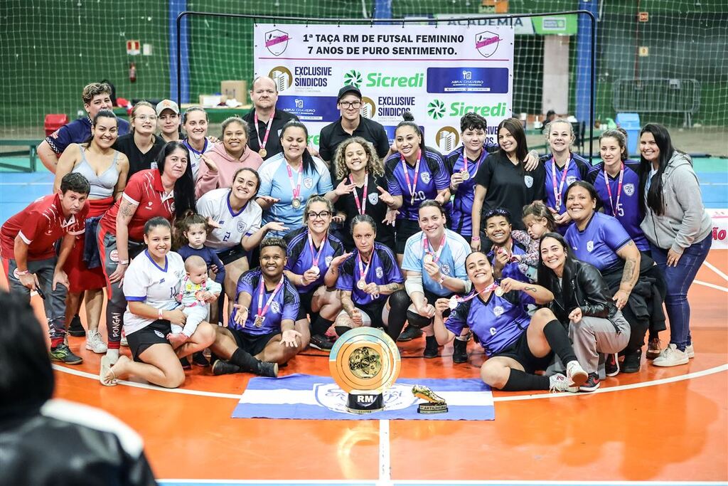Facas Cascavel B garante título da 1ª Copa Real Merengue de Futsal Feminino