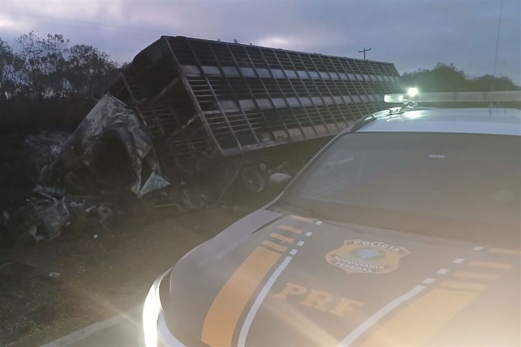 título imagem Grave acidente causa a morte de caminhoneiro na BR-392, em Santana da Boa Vista
