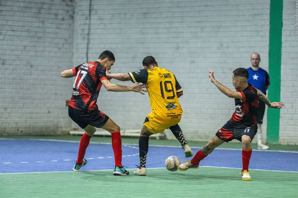 Foto: Silvio Kaufmann (Divulgação) - Confrontos da competição estão sendo realizados no Ginásio Oreco, no Bairro Tancredo Neves
