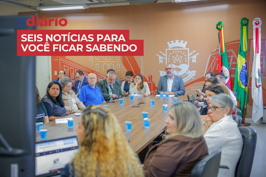 Prefeitura apresenta a categorias cenários da Previdência com aumento de idade e de contribuição e outras 5 notícias