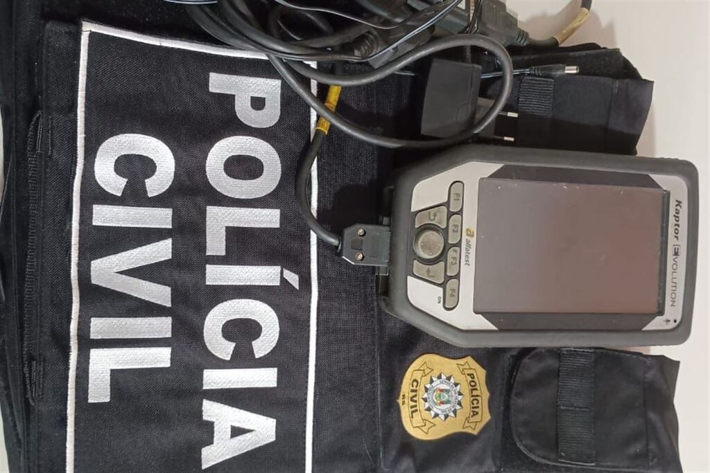 Polícia Civil recupera equipamento avaliado em R$ 10 mil em Santa Maria