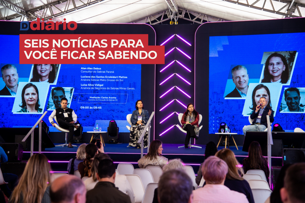 Semana de Inovação coloca Santa Maria em destaque; Santa Summit começa nesta quarta-feira e outras notícias