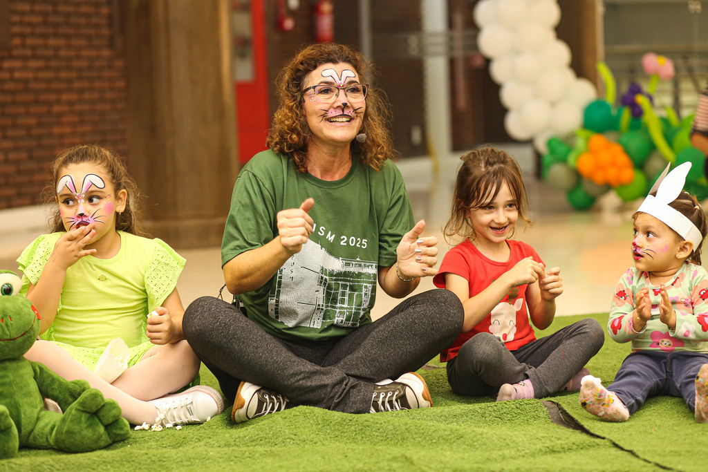 Clima de Dia das Crianças toma conta da APUSM
