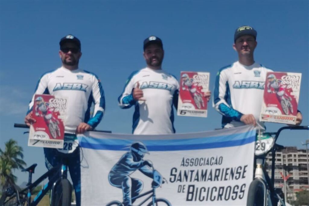 Pilotos da Associação Santamariense de Bicicross sobem ao pódio na Copa Brasil de BMX Racing
