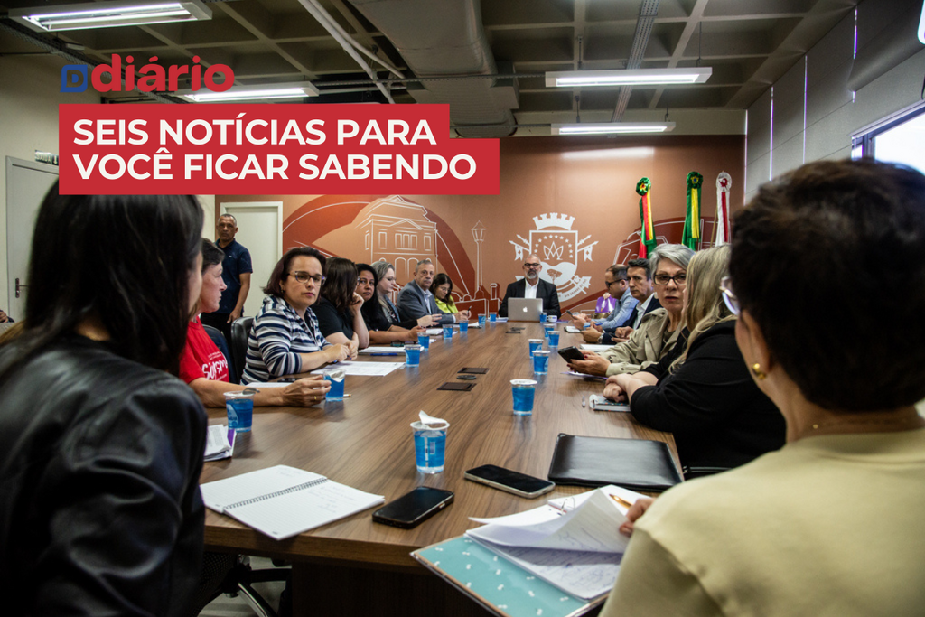 Em reunião com a prefeitura, servidores pedem novos documentos sobre a Reforma da Previdência e contraproposta é adiada e outras 5 notícias