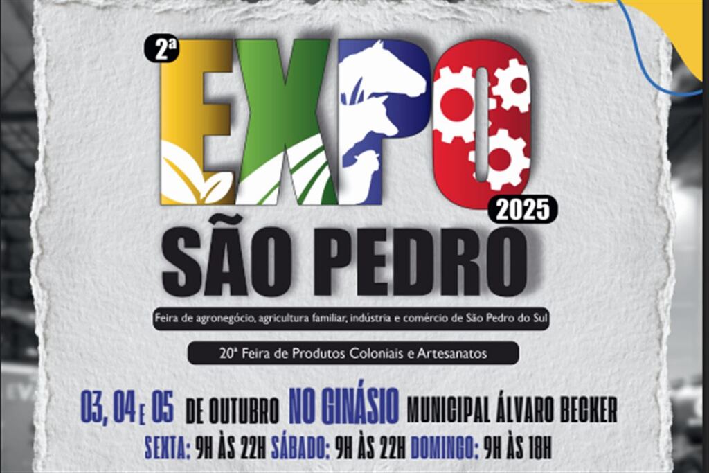 título imagem Agronegócio, indústria e comércio em destaque na Expo São Pedro 2025